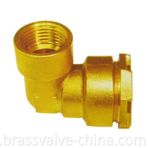 Brass Pe Ppr Elbow Compression Fitting H834 Jpg